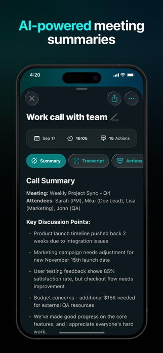 Private Notes - AI Note Taker Screenshot 4 of 5