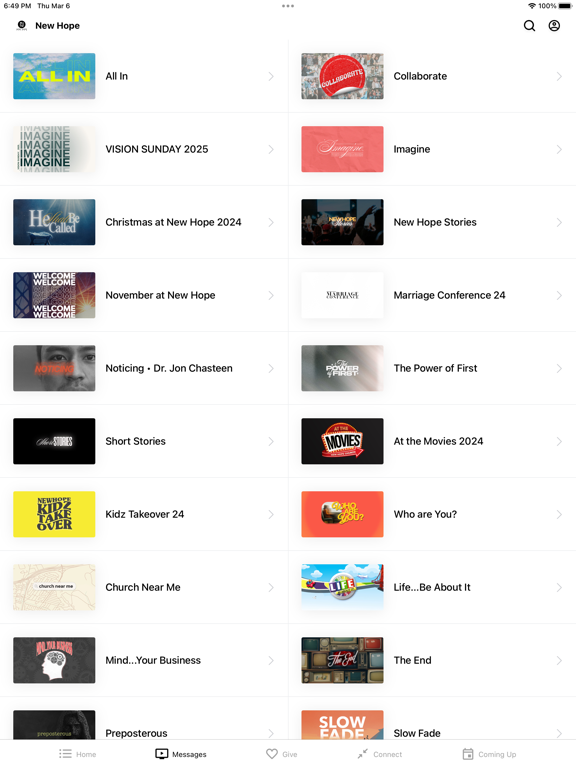 Screenshot #5 pour NewHopePeople