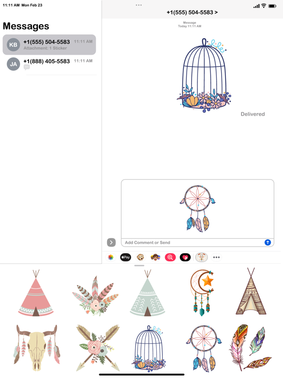 App screenshot