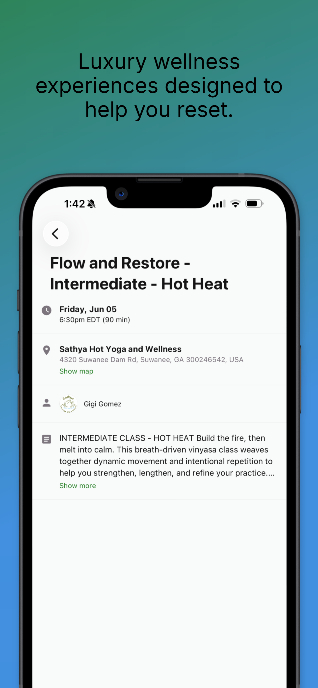 Sathya Hot Yoga and Wellness screenshot 4