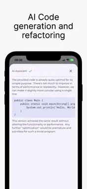 Code Runner App Compiler & IDE screenshot 5