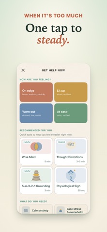 Presmo: Grounding DBT Skills screenshot