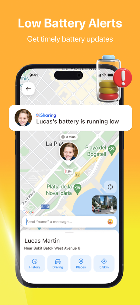 iSharing: GPS Location Tracker screenshot 7