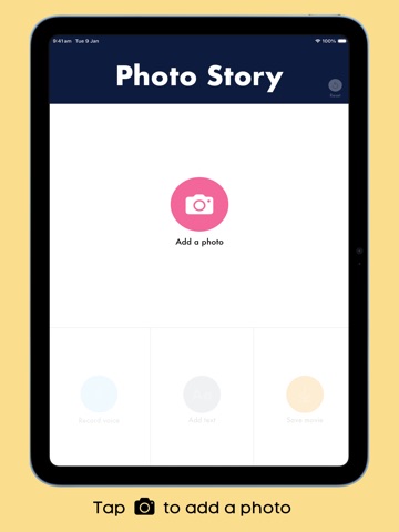 Photo Story iPad screenshot 5