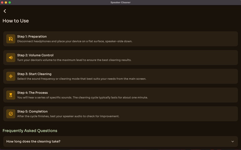 App screenshot