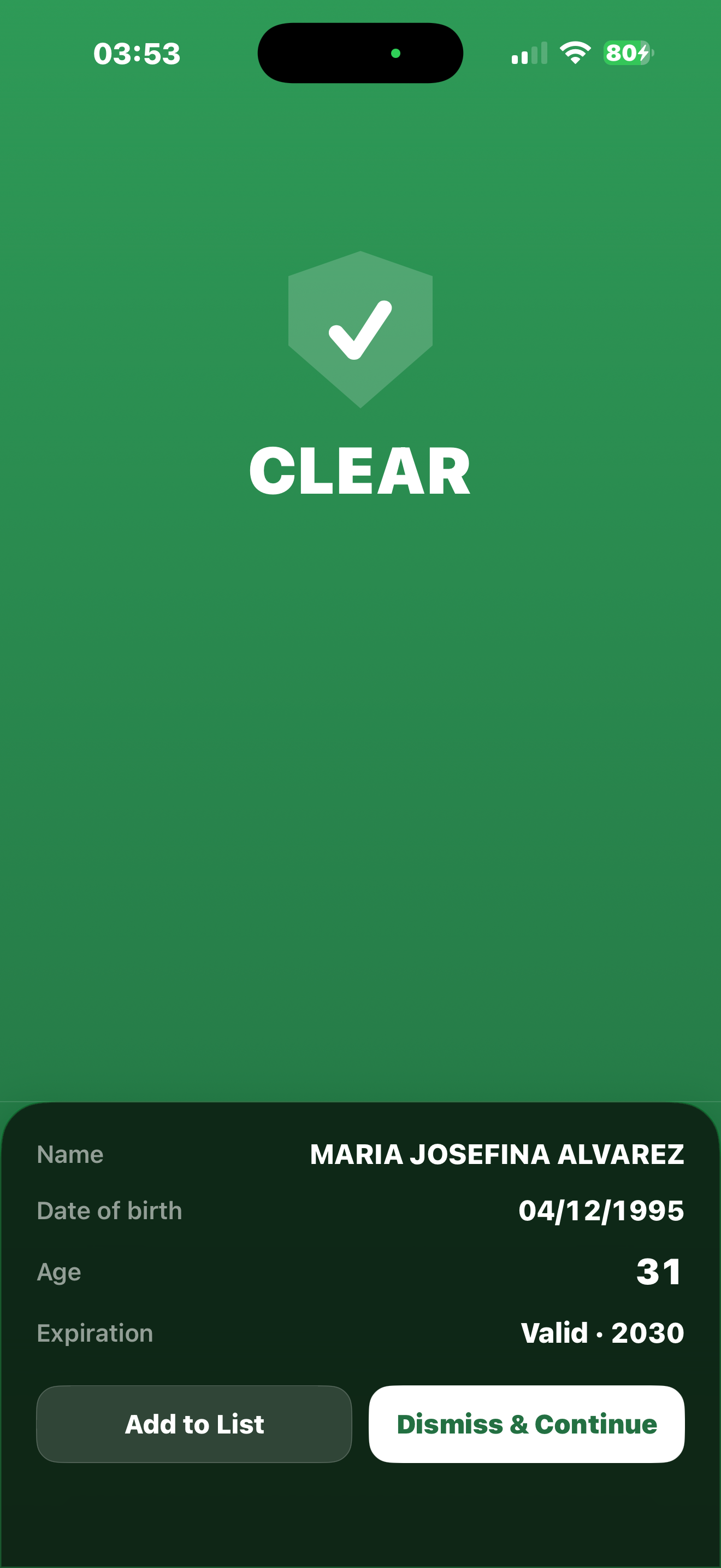 ID Scanner: BarCheck screenshot 2