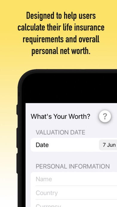 What’s Your Worth? Screenshot