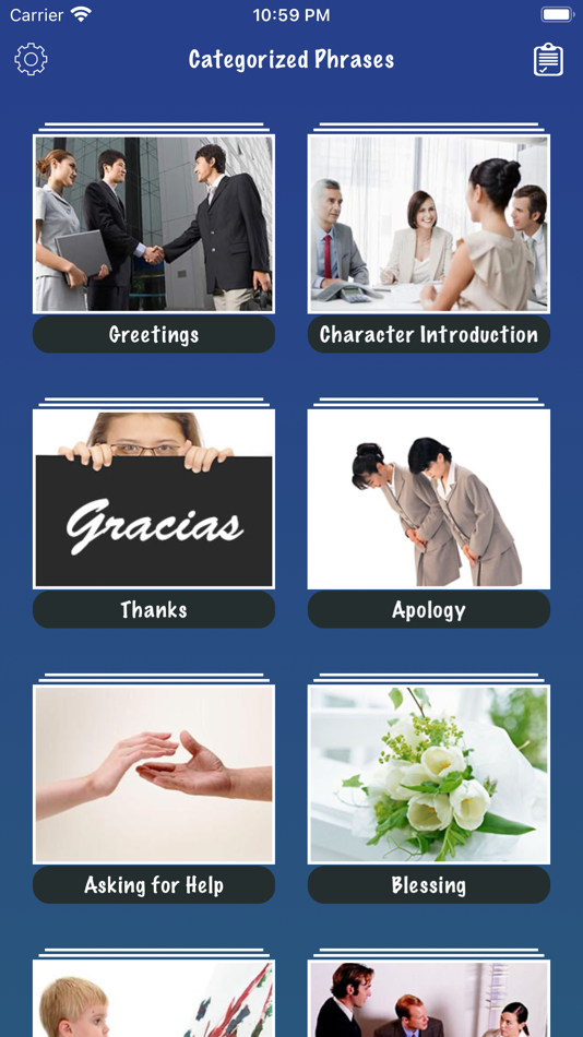 #1. Spanish Phrase Book Learn (iOS) By: 佩佩 伍