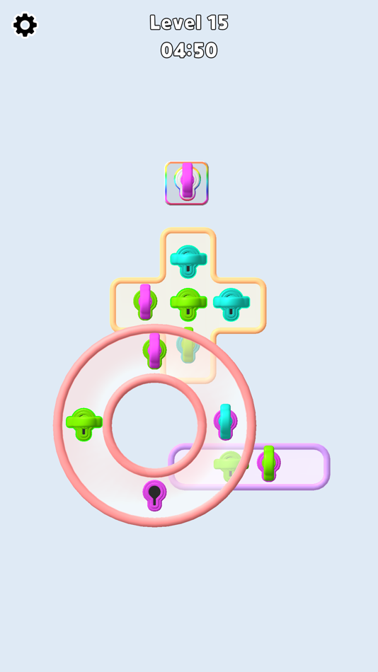 #1. Key Swap! (iOS) 由: Gybe Games