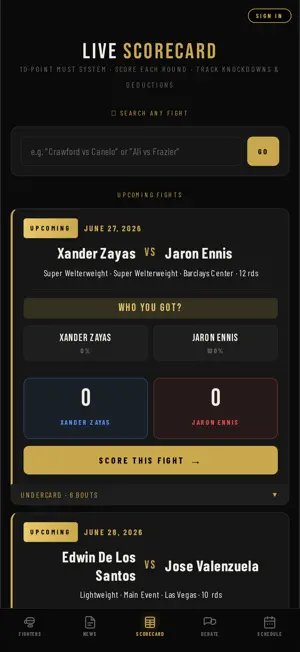 Round by Round: Boxing screenshot 4