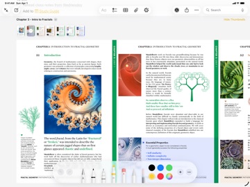 Notes iPad screenshot