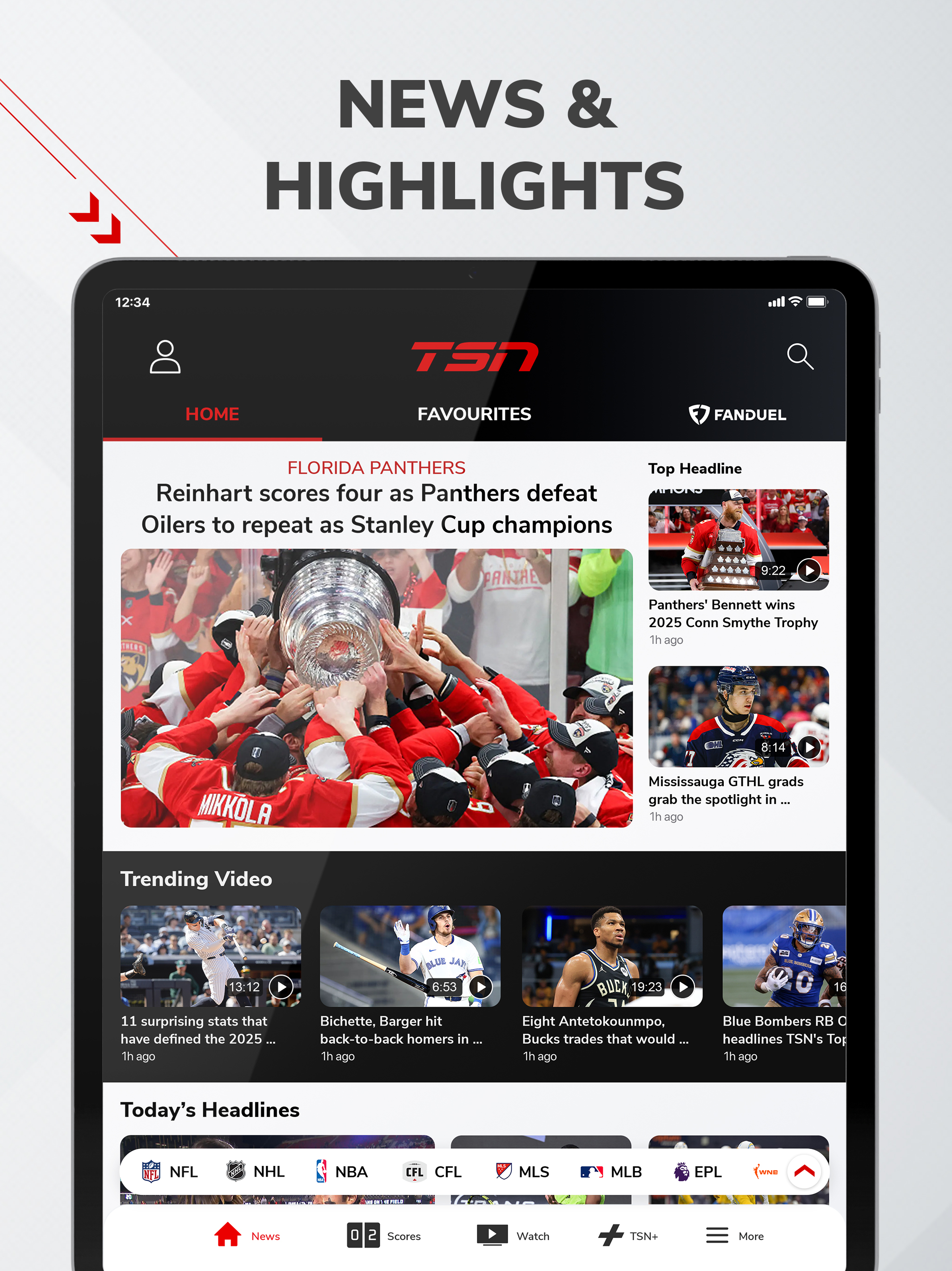 TSN: Live Sports, News, Scores screenshot 12