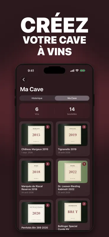Vino AI : Accords Mets & Vins screenshot 4 of 5