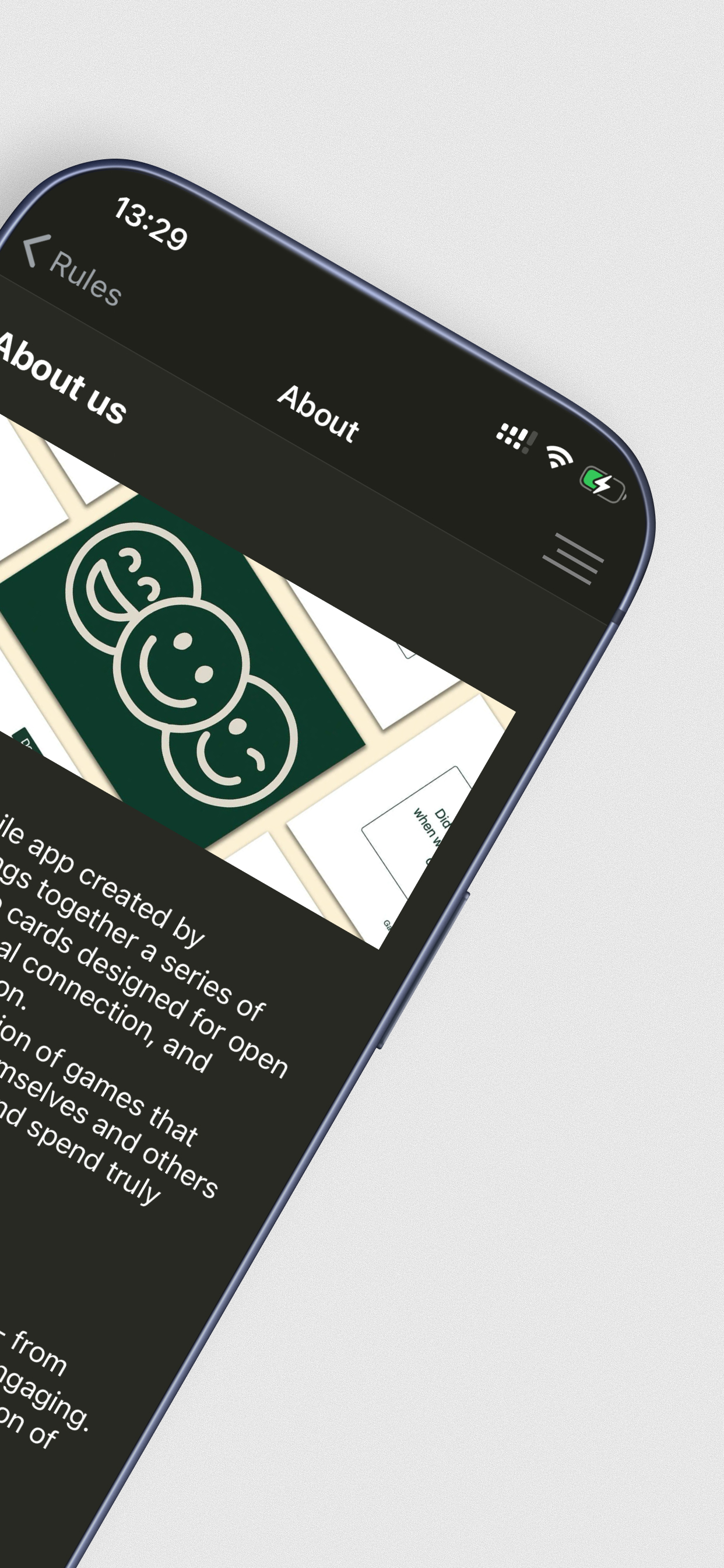 DeepTalk: Card Game