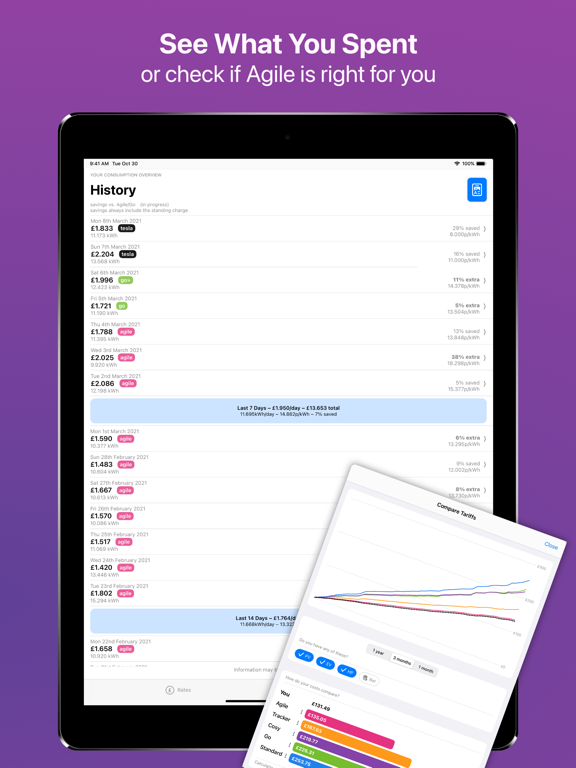 Octopus Watch iPad screenshot 2 - Utilities app