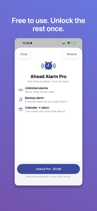 Ahead Alarm: World Clock Screenshot 4 of 5