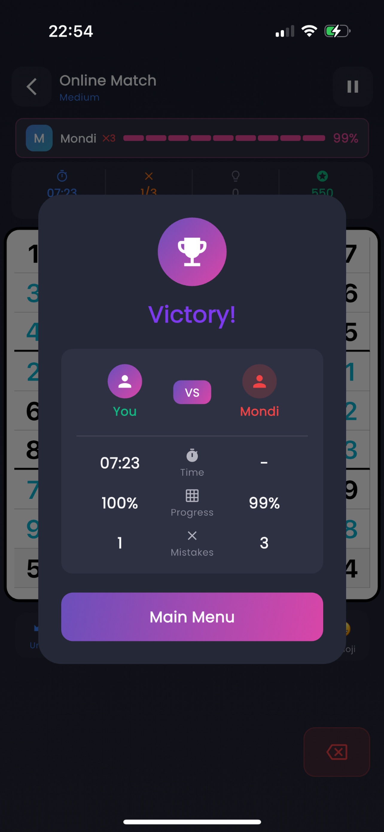 Screenshot 5 of SudokuLive