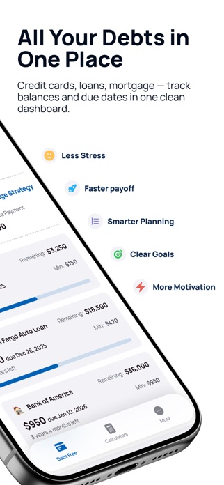Debt Master Payoff Planner Screenshot 2 of 6
