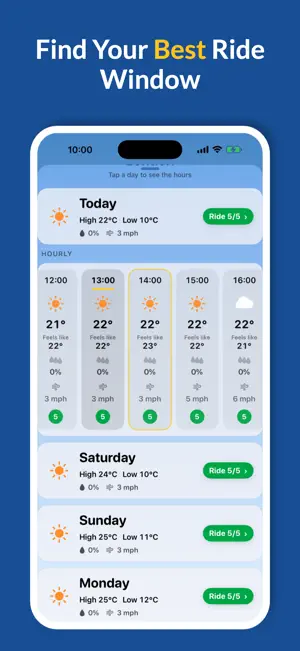 BikerWeather screenshot 2