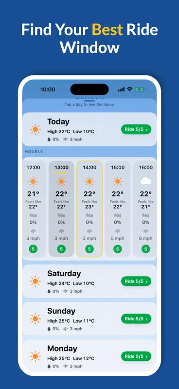 BikerWeather screenshot 2 of 6