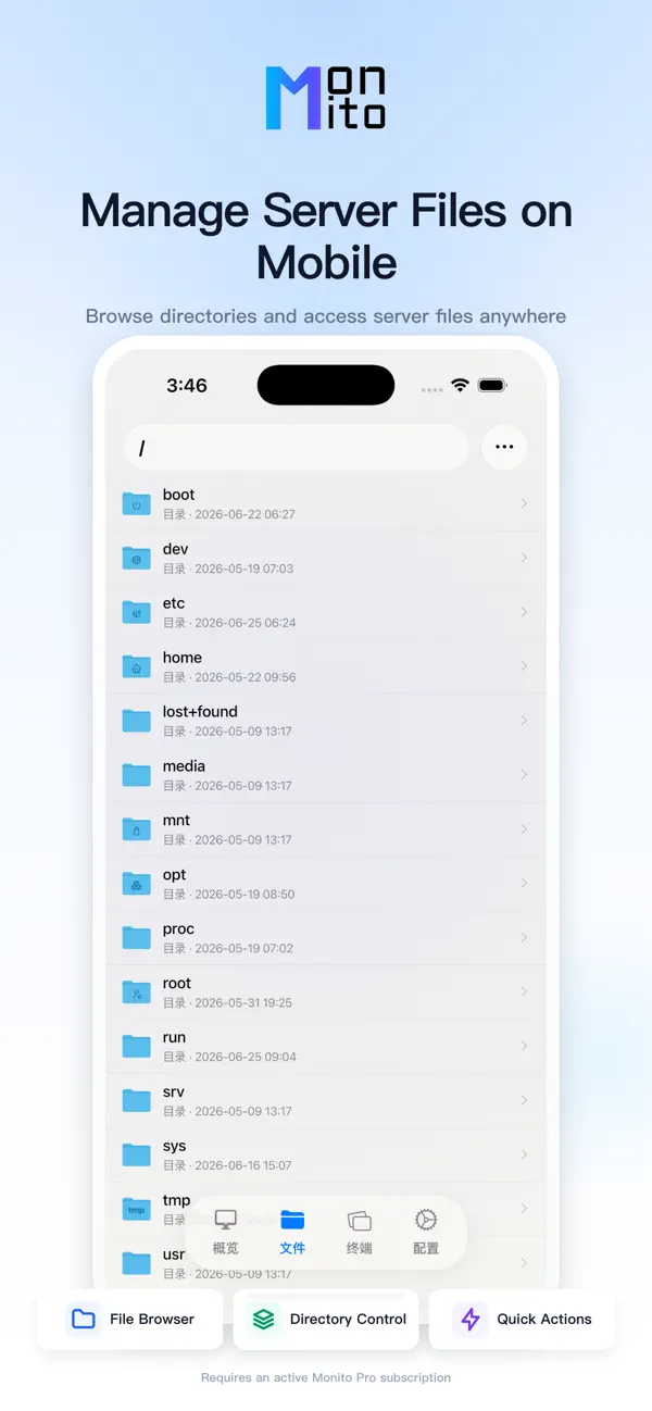 #3. Monito - Server Monitor & SSH (iOS) Által: THE BORING LAB LIMITED
