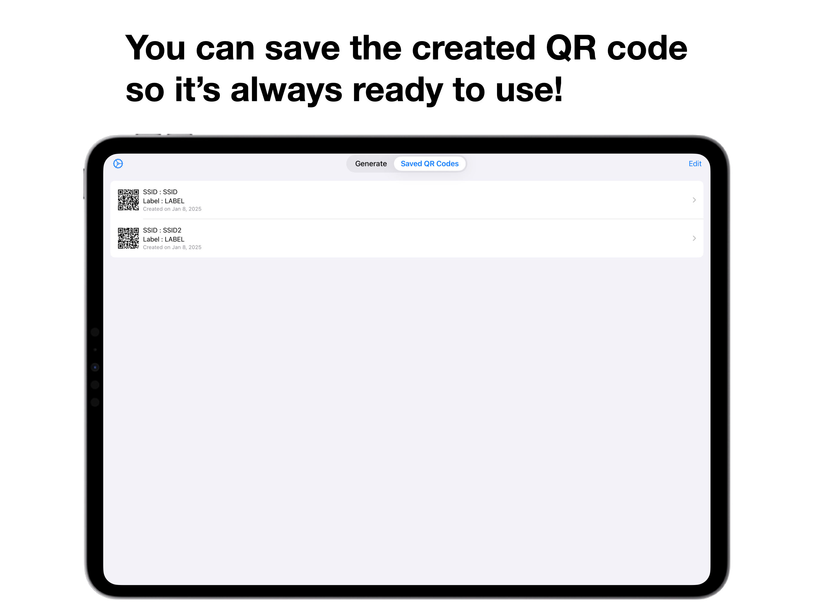 WiFi QR Maker Lite screenshot 9