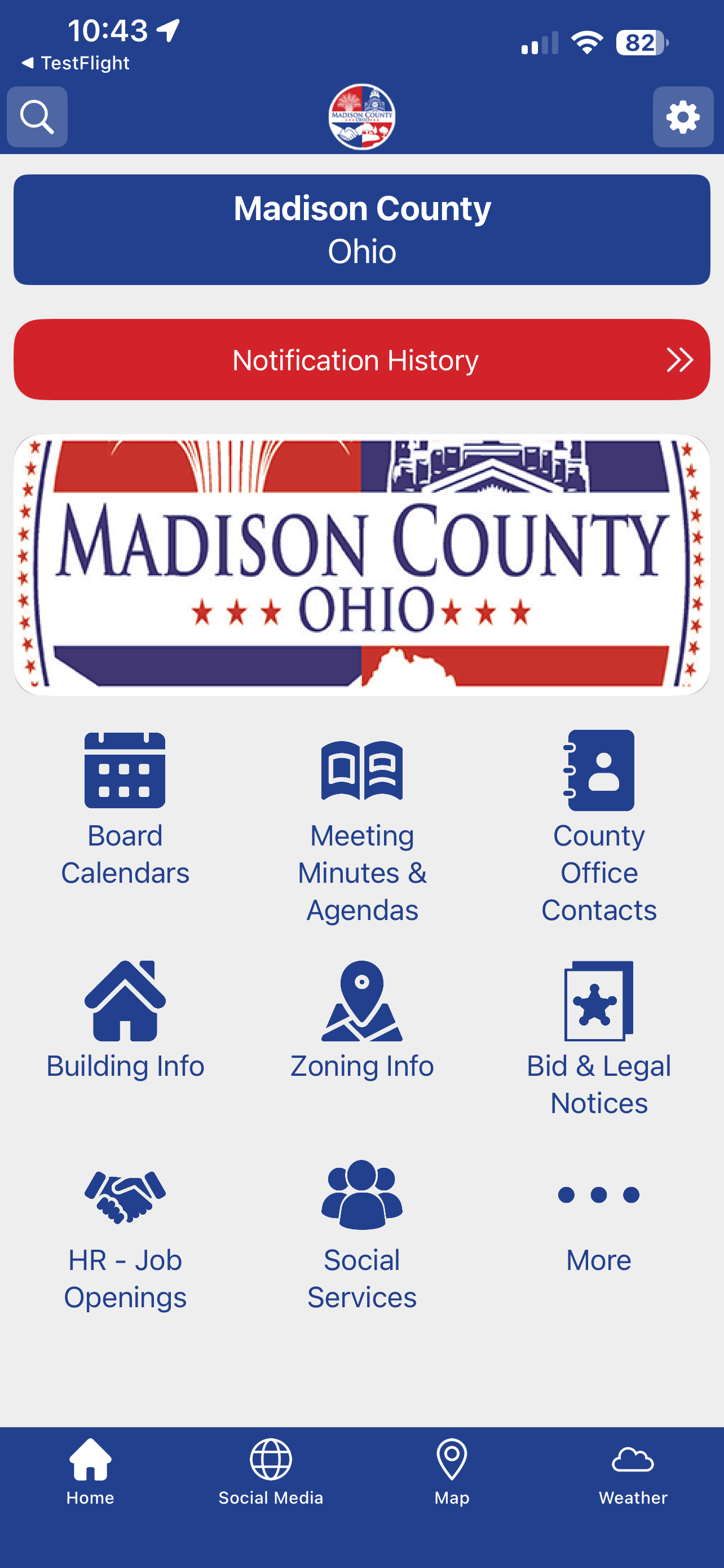 Madison County Ohio