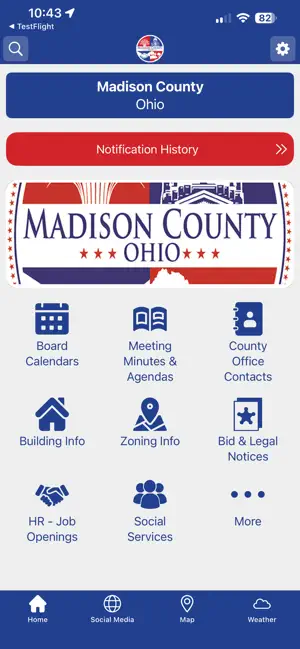 Madison County Ohio screenshot 1