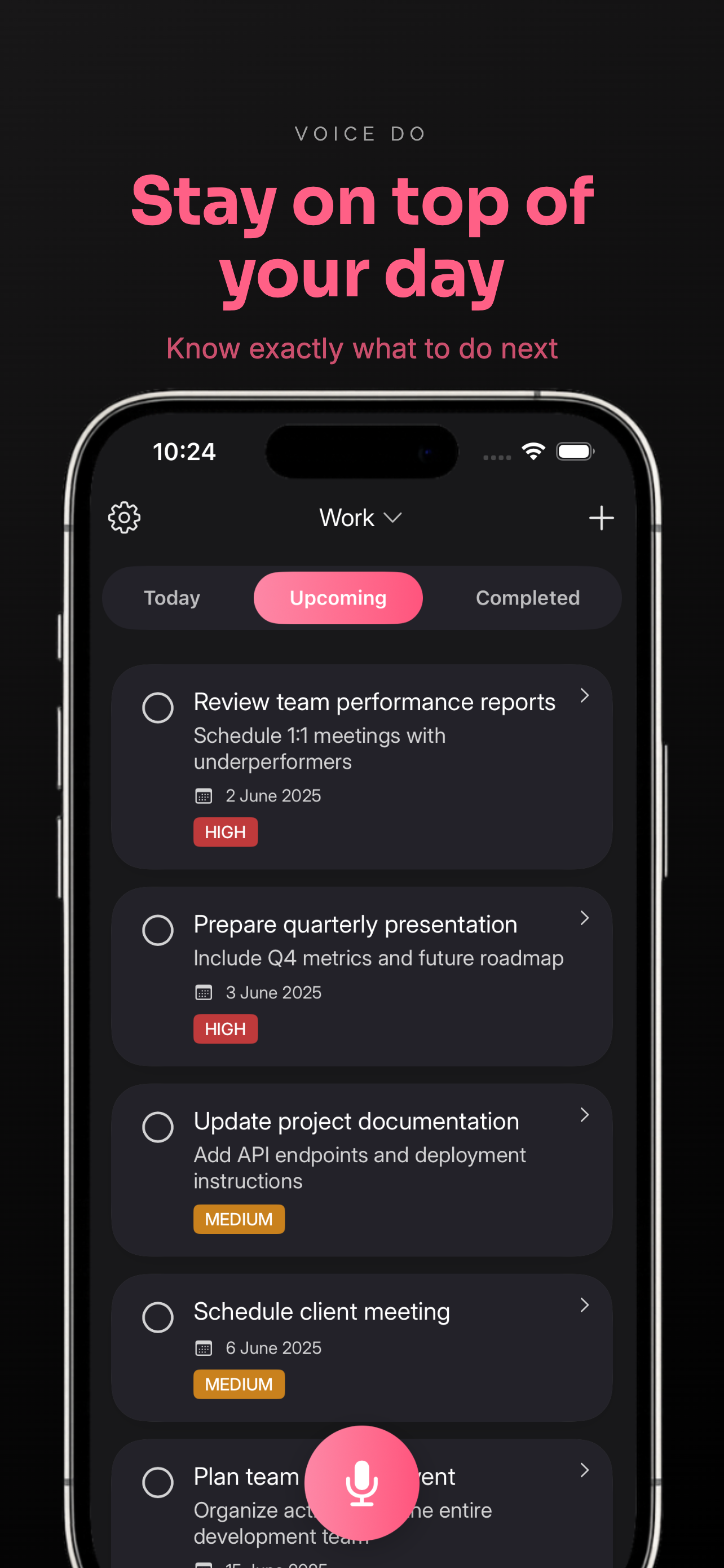 Voice Do: Voice To-Do List