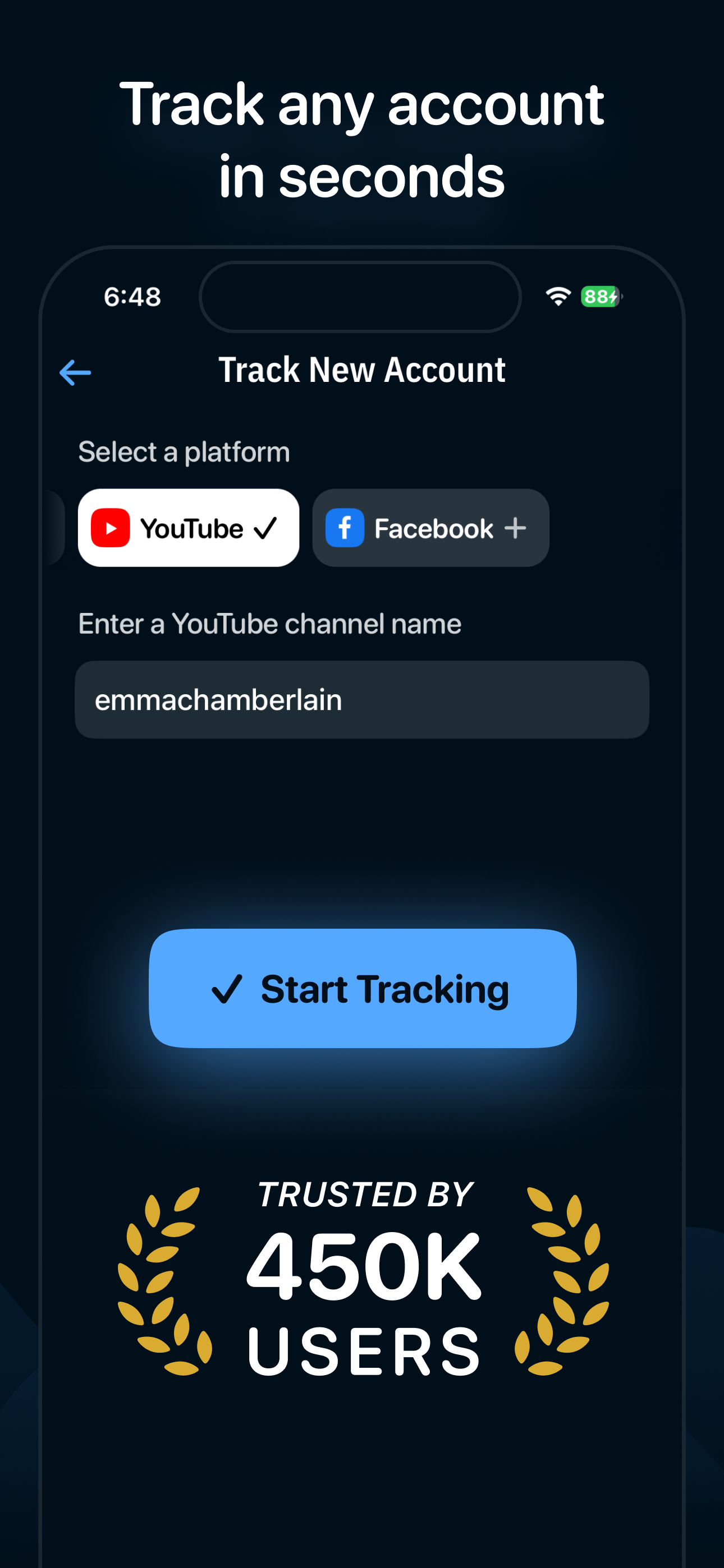 Followers Tracker App screenshot 2