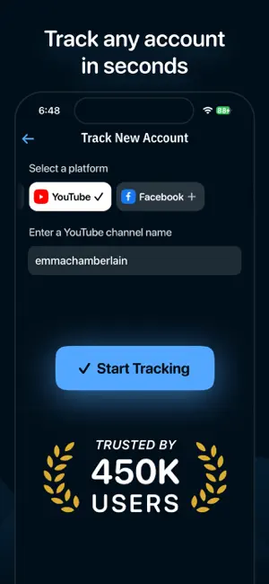 Followers Tracker App screenshot 2
