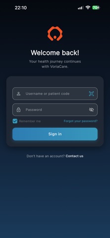 VoriaCare screenshot