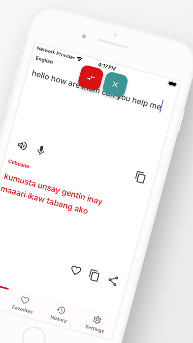 Cebuano-English Translator Screenshot