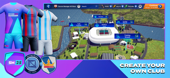 ‎Soccer Manager 2025 - Football Screenshot