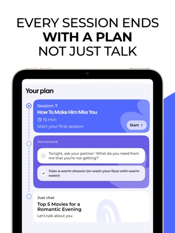 SpaceWithYou: AI Therapy Chat iPad screenshot