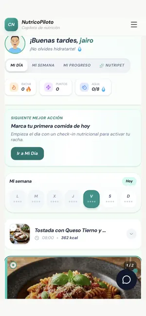 NutricoPiloto screenshot 1