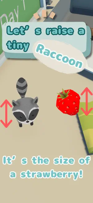 Chibi Raccoon -Cute Pet Game- screenshot 1