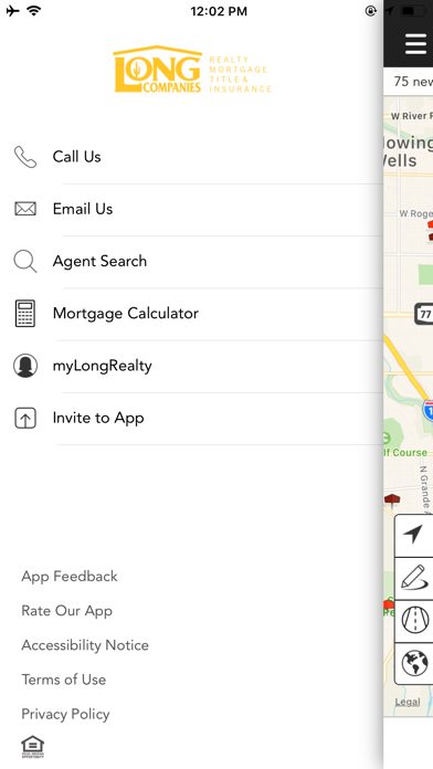 Long Realty AZ Home Search Screenshot