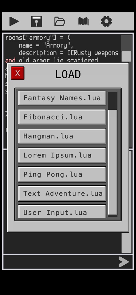 Luana: Code in Lua - Developer Tools App | MWM