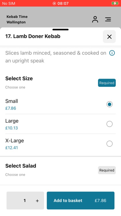 Kebab Time Wallington UK screenshot-3