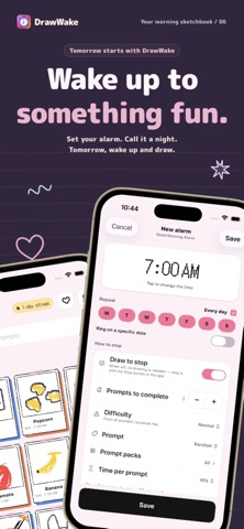 DrawWake: Doodle Alarm Clock Screenshot 5 of 6