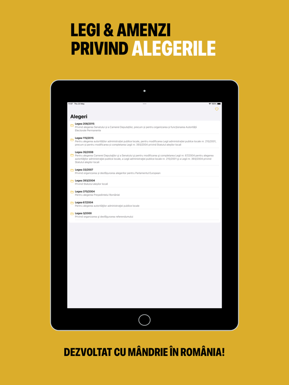 Screenshot #4 pour Alegeri: Legi & Amenzi