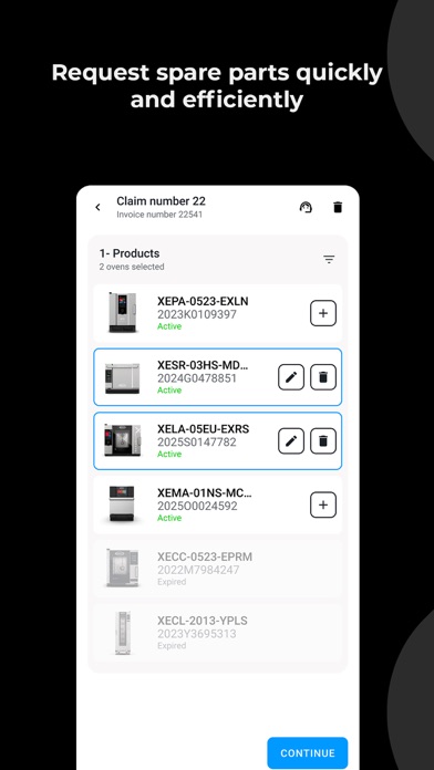 Unox Partner Hub screenshot
