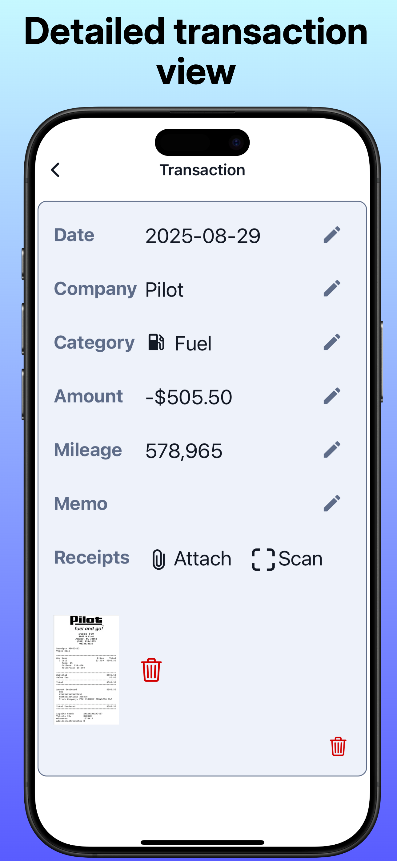 ExpenTra - Receipts & Reports screenshot 5
