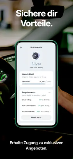 Screenshot von Bolt Driver: Drive & Earn auf dem iPhone 6