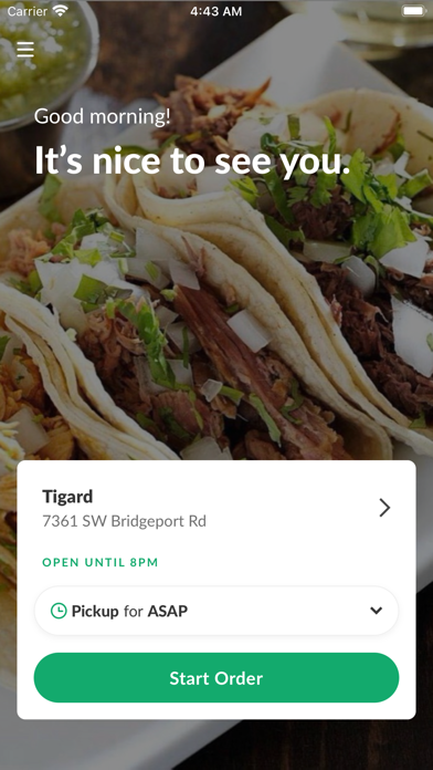 Choza iPhone screenshot 2 - Food & Drink app