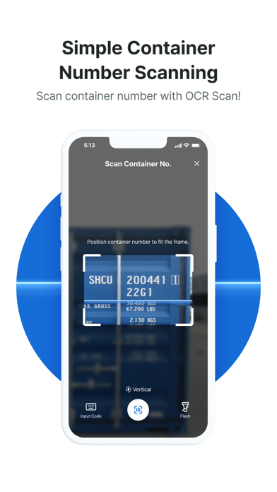 ECOYA Container Inspection Screenshot
