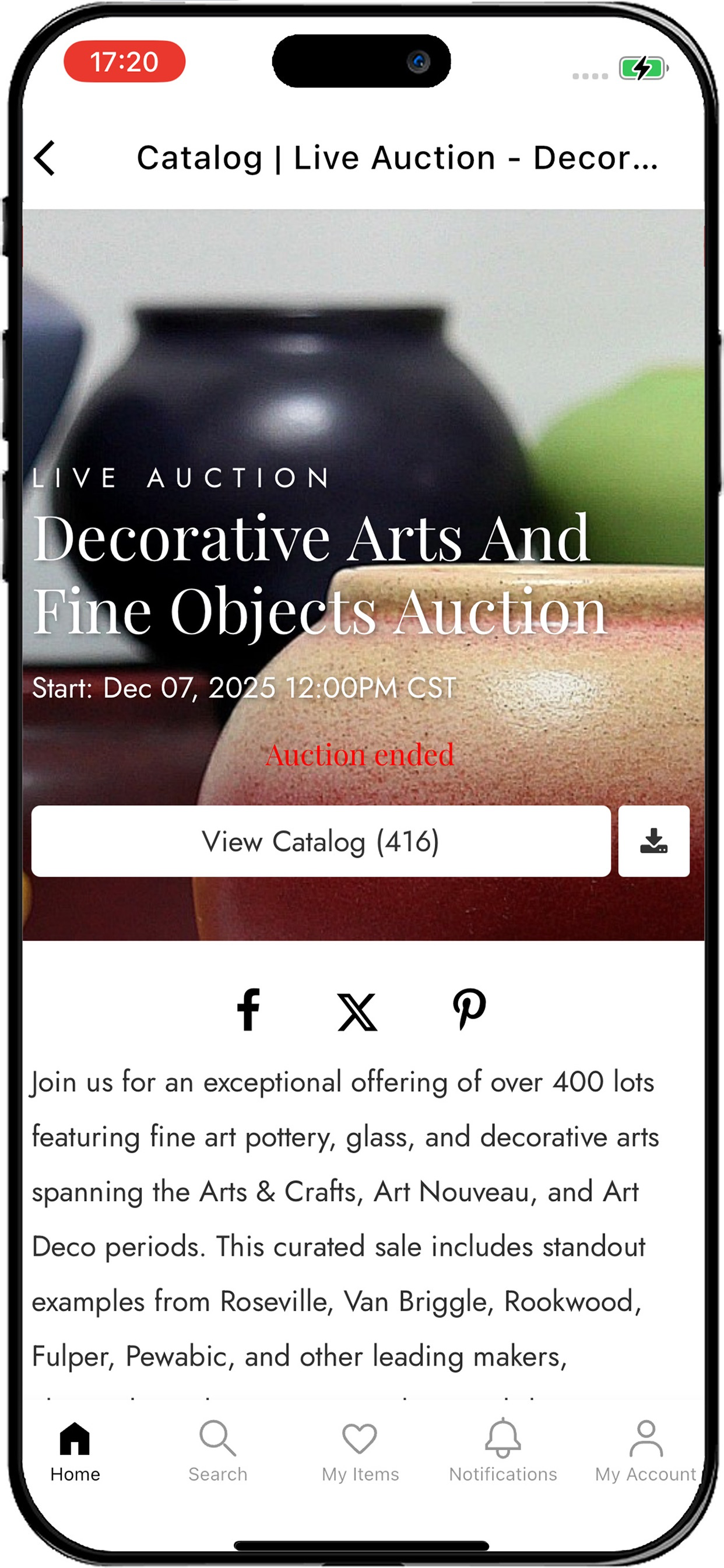 Crafted Auctions App screenshot 3