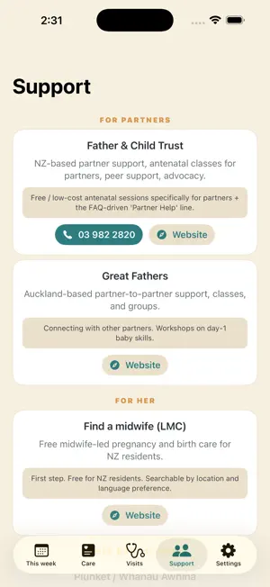 Nest: Pregnancy Partner screenshot 4