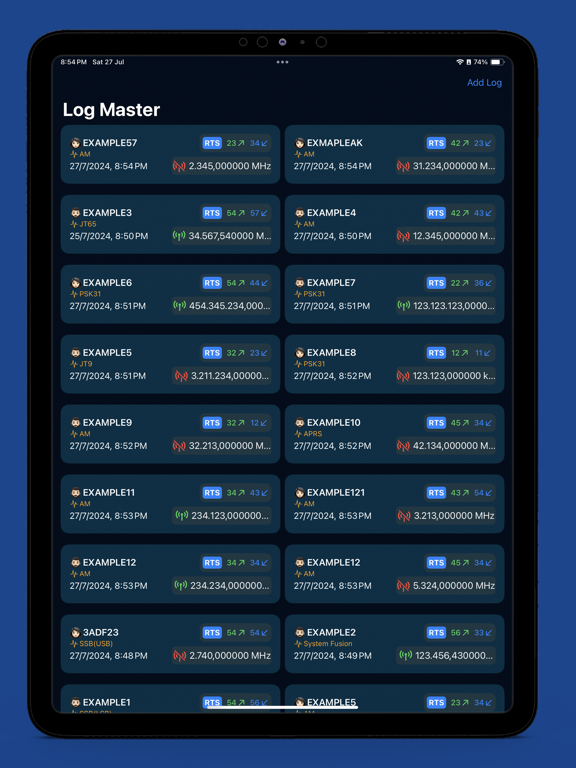Screenshot #5 pour LogMaster Ham Radio